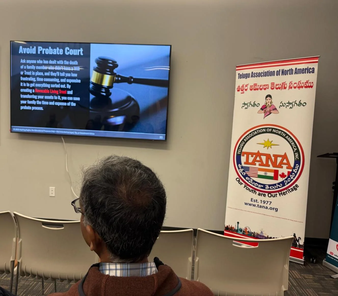 TANA Mid-Atlantic Conducts Successful Will & Trust Awareness Seminar (2)