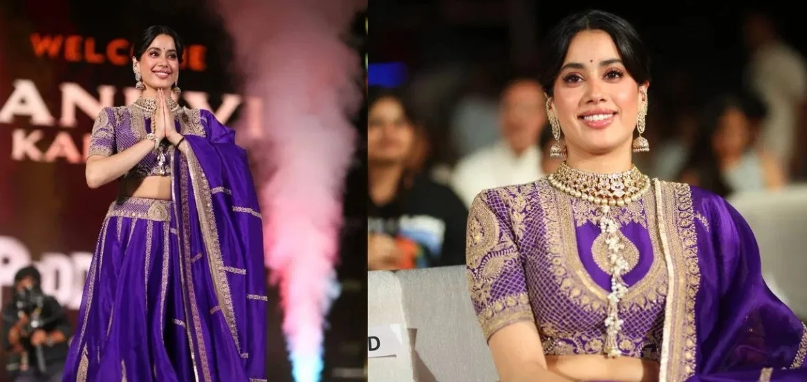 పెద్ది మ్యూజిక్ లాంచ్లో మెరిసిన అందాల తార.. సంప్రదాయ లుక్లో స్టార్ హీరోయిన్
