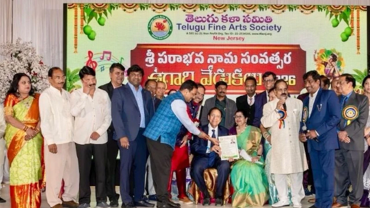 Telugu Fine Arts Society Ugadi Celebrations Held Grandly in New Jersey (3)
