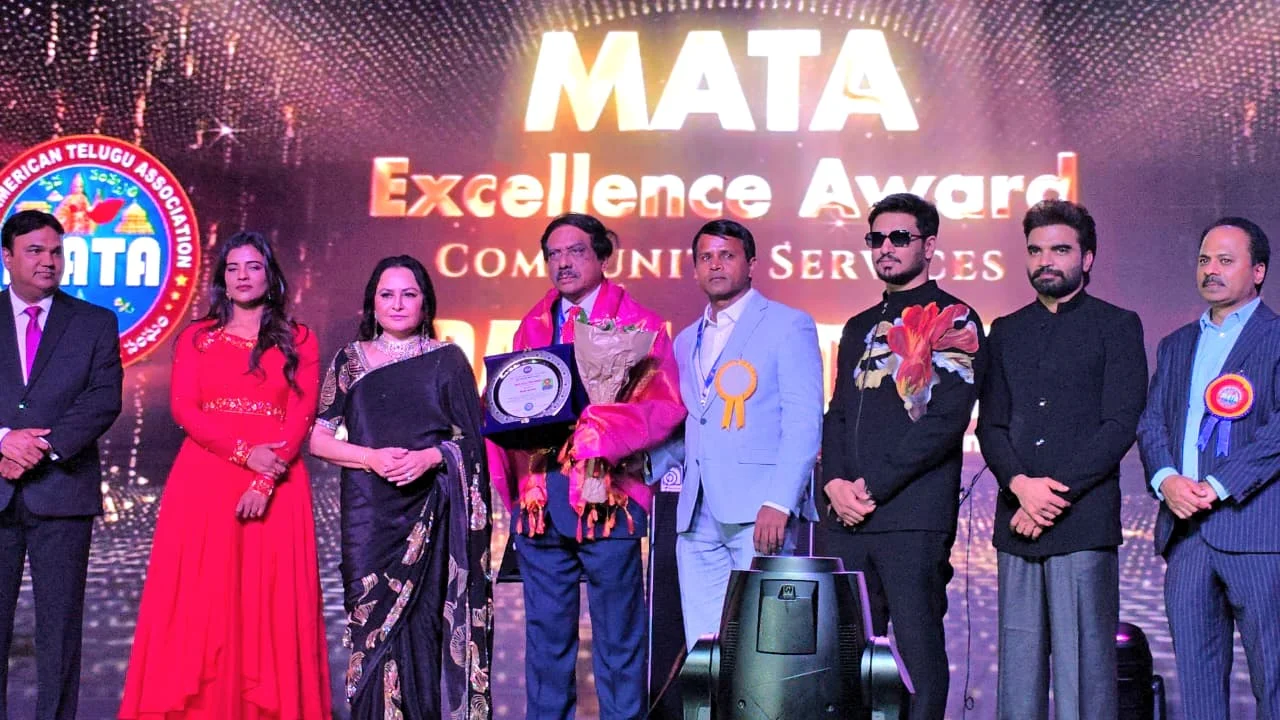 Damu Gedala Honored with MATA Excellence Award for Outstanding Community Service