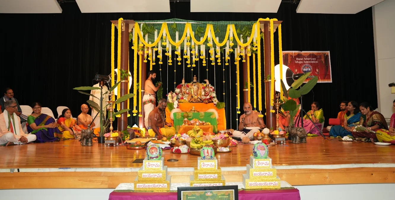 అమెరికాలో భక్తి పారవశ్యం... శాన్ ఆంటోనియోలో ఘనంగా మాటా శ్రీ సీతారామ కళ్యాణం (13)
