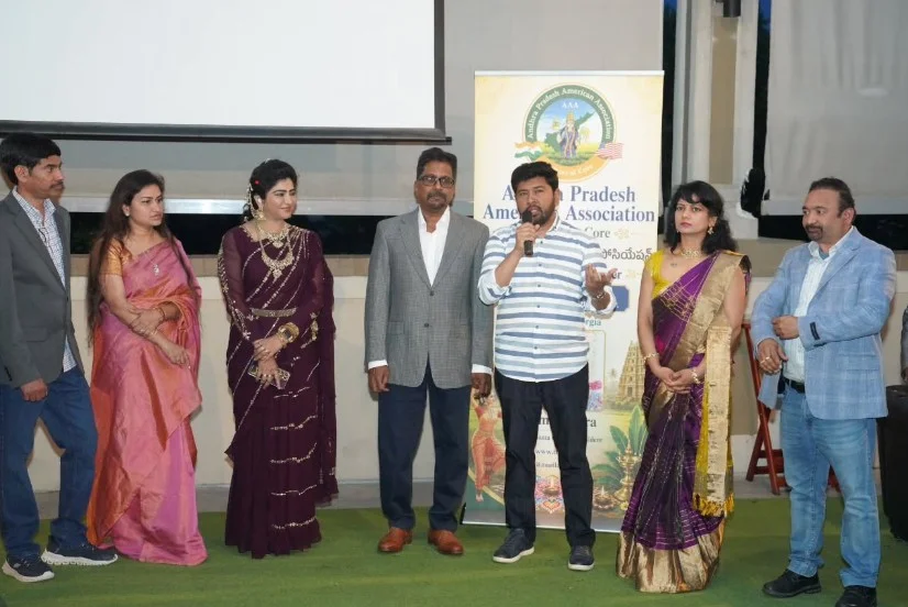 AAA అట్లాంటా చాప్టర్ మీట్ అండ్ గ్రీట్... అధ్యక్షురాలు, గ్లోబల్ యాంకర్ కోమలి ఔరా ఆధ్వర్యంలో సమావేశం  (9)