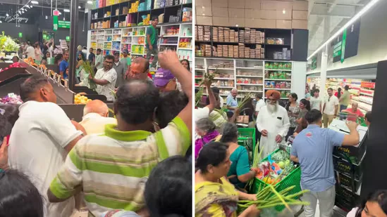 Bargain Rush! Shoppers Pack New Jersey Grocery Store