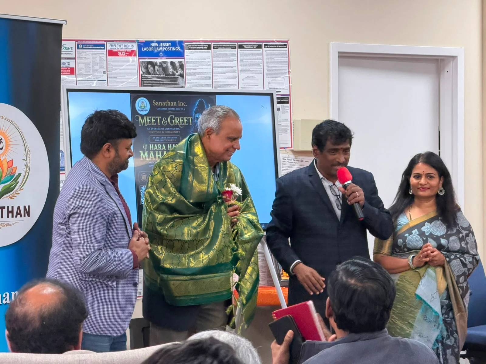 Sanathan Meet & Greet a Grand Success... Excitement Builds for 'Hara Hara Mahadeva' Live Telugu Divine Drama (2)