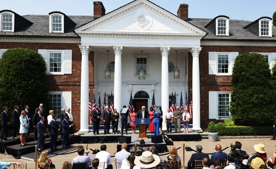 Trump Plans Another Ballroom at New Jersey Golf Club, Nearly 11,000 Sq Ft in Size
