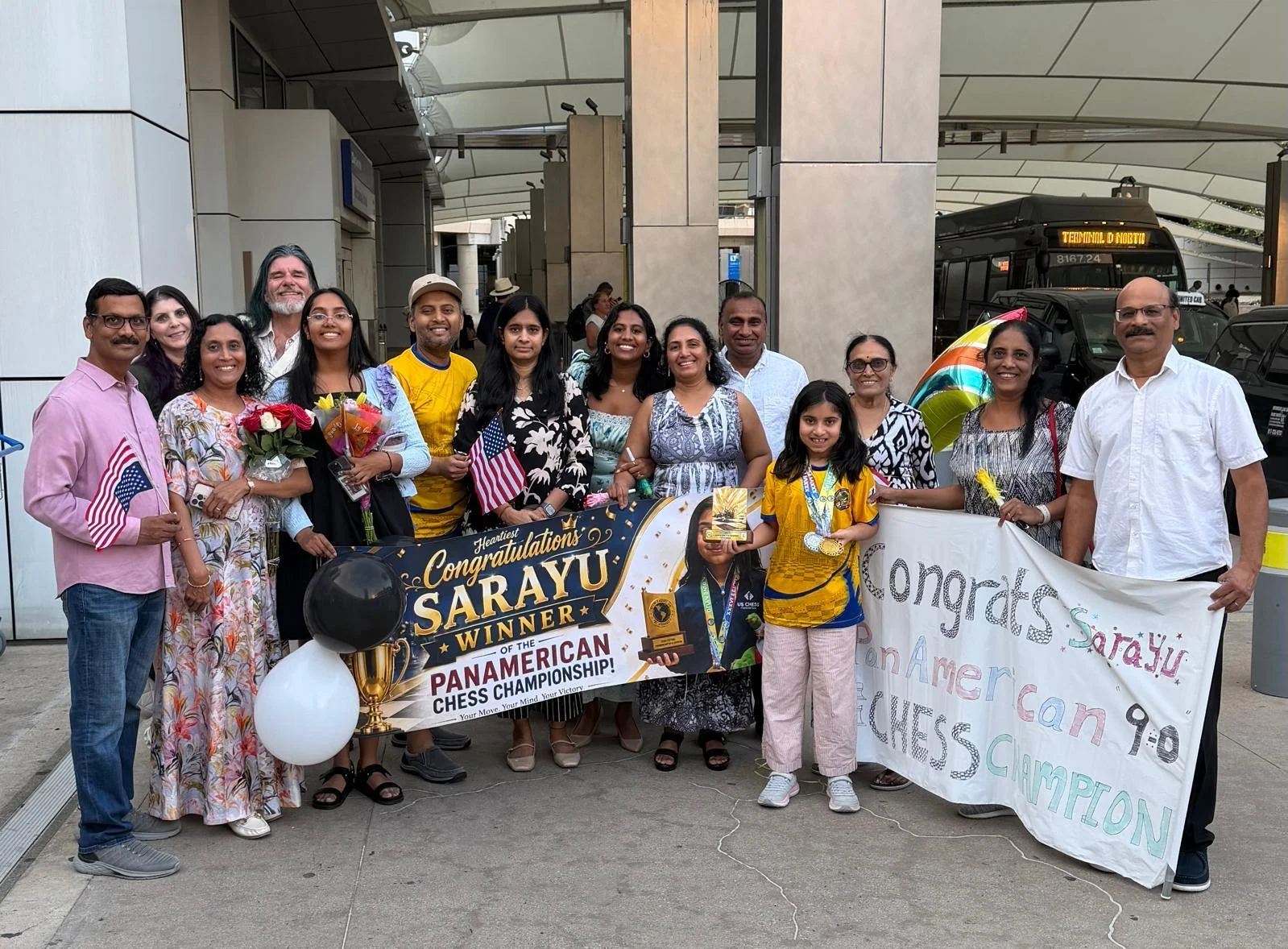 8-Year-Old Telugu Girl Sarayu Talapaneni Wins Pan American Youth Chess Championship (2)