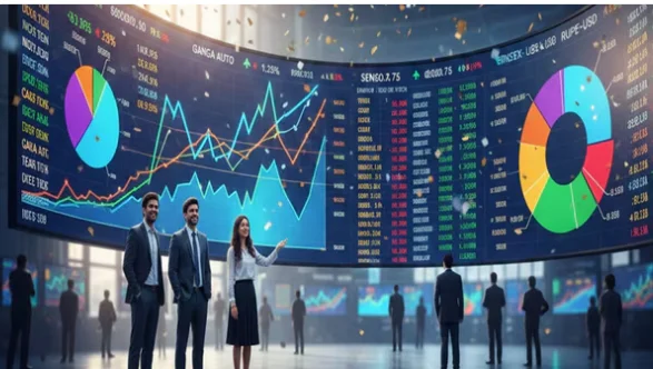 Sensex, Nifty End Higher on Monthly Expiry as Oil Prices Fall; Nifty Reclaims 24,300