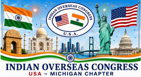 మిషిగన్లో ఇండియన్ ఓవర్సీస్ కాంగ్రెస్ ఆధ్వర్యంలో ఘనంగా స్వాతంత్య్ర దినోత్సవ వేడుకలు