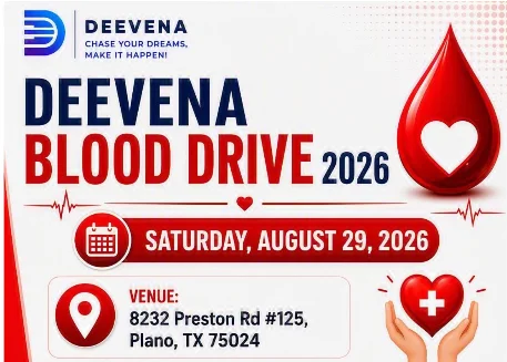 Deevena Blood Drive 2026: Your Blood Can Save Lives