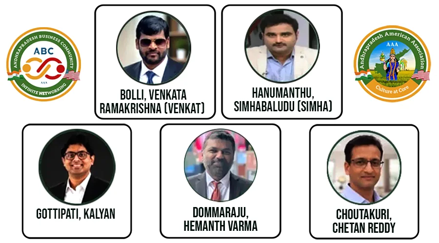 Big Boost for Andhra Pradesh Business Community in the U.S.. ABC Established, New Directors Appointed