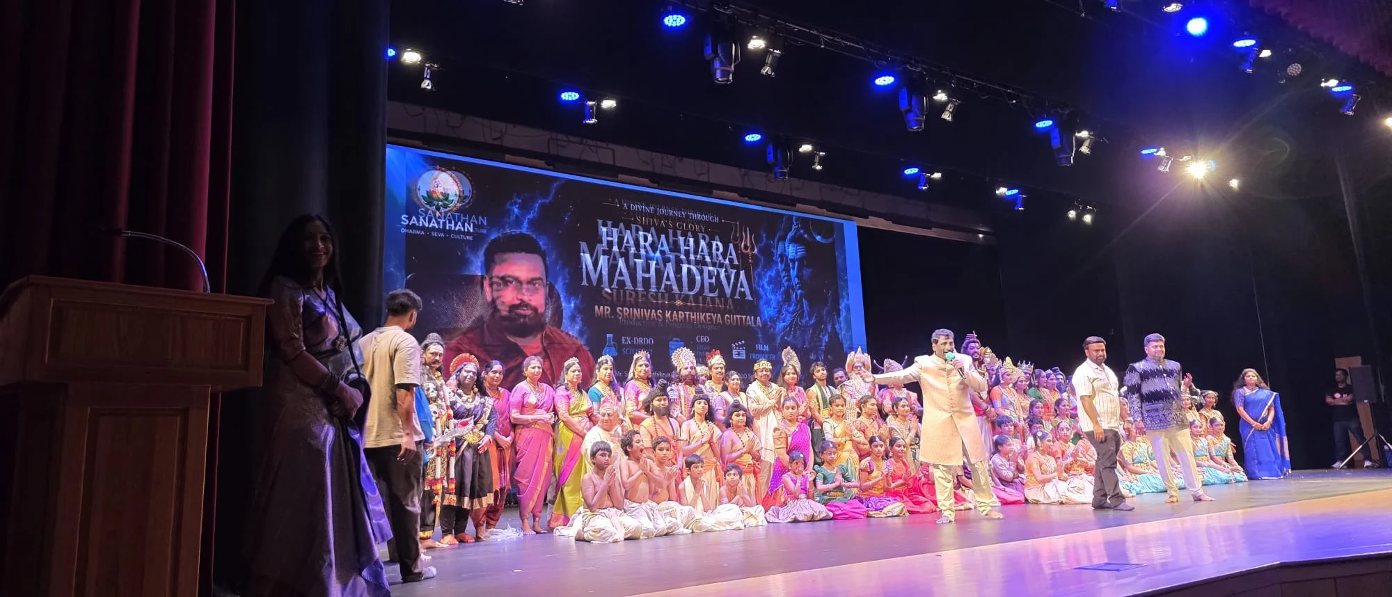 అమెరికాలో శివమయం.. భక్తి పారవశ్యంలో ముంచెత్తిన "హర హర మహాదేవ" లైవ్ డివైన్ డ్రామా (7)