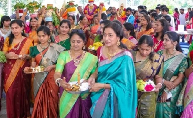 TGFL Celebrates Bonalu Festival in Grand Style at Tampa Bay, Florida (2)