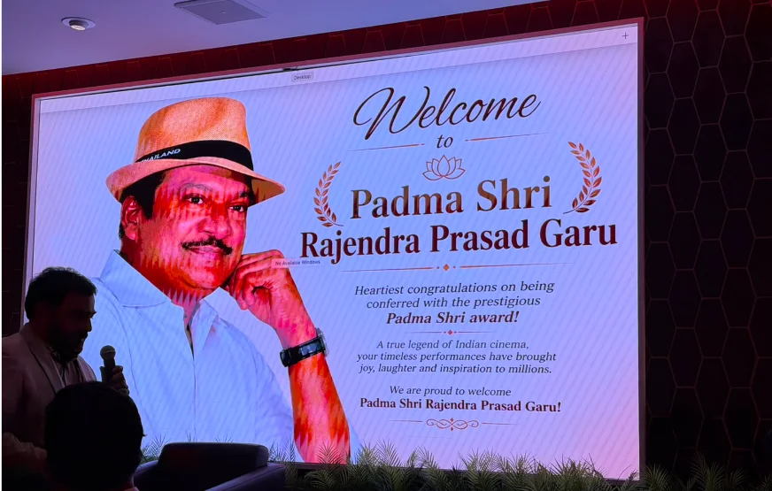న్యూజెర్సీలో ఘనంగా నటకిరీటి డా. రాజేంద్ర ప్రసాద్ మీట్ & గ్రీట్ (3)