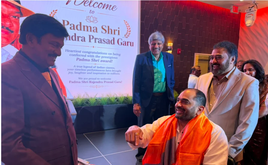 న్యూజెర్సీలో ఘనంగా నటకిరీటి డా. రాజేంద్ర ప్రసాద్ మీట్ & గ్రీట్ (2)