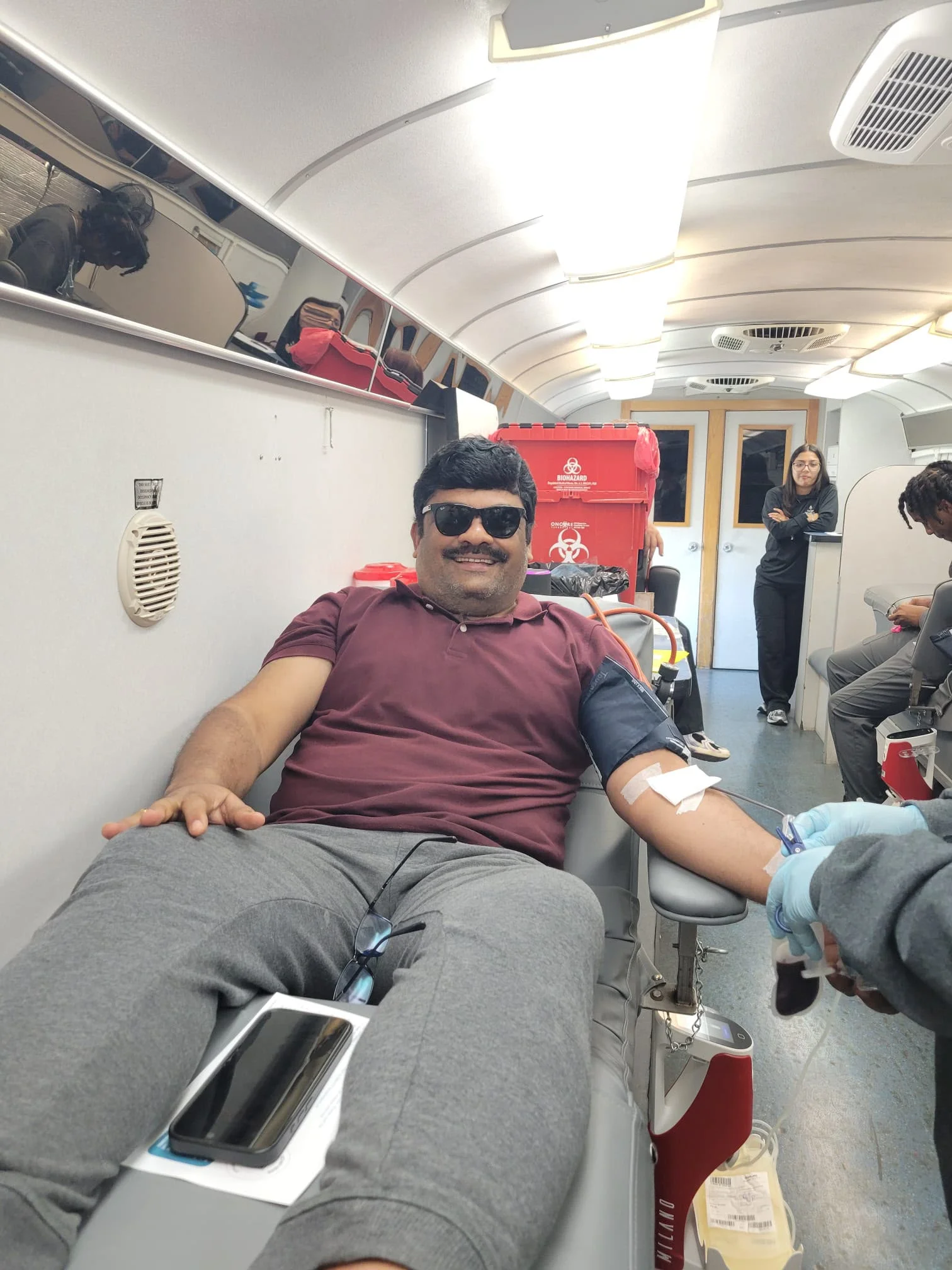 Blood Donation Camp Held in Dallas to Mark YSR’s 17th Death Anniversary (4)
