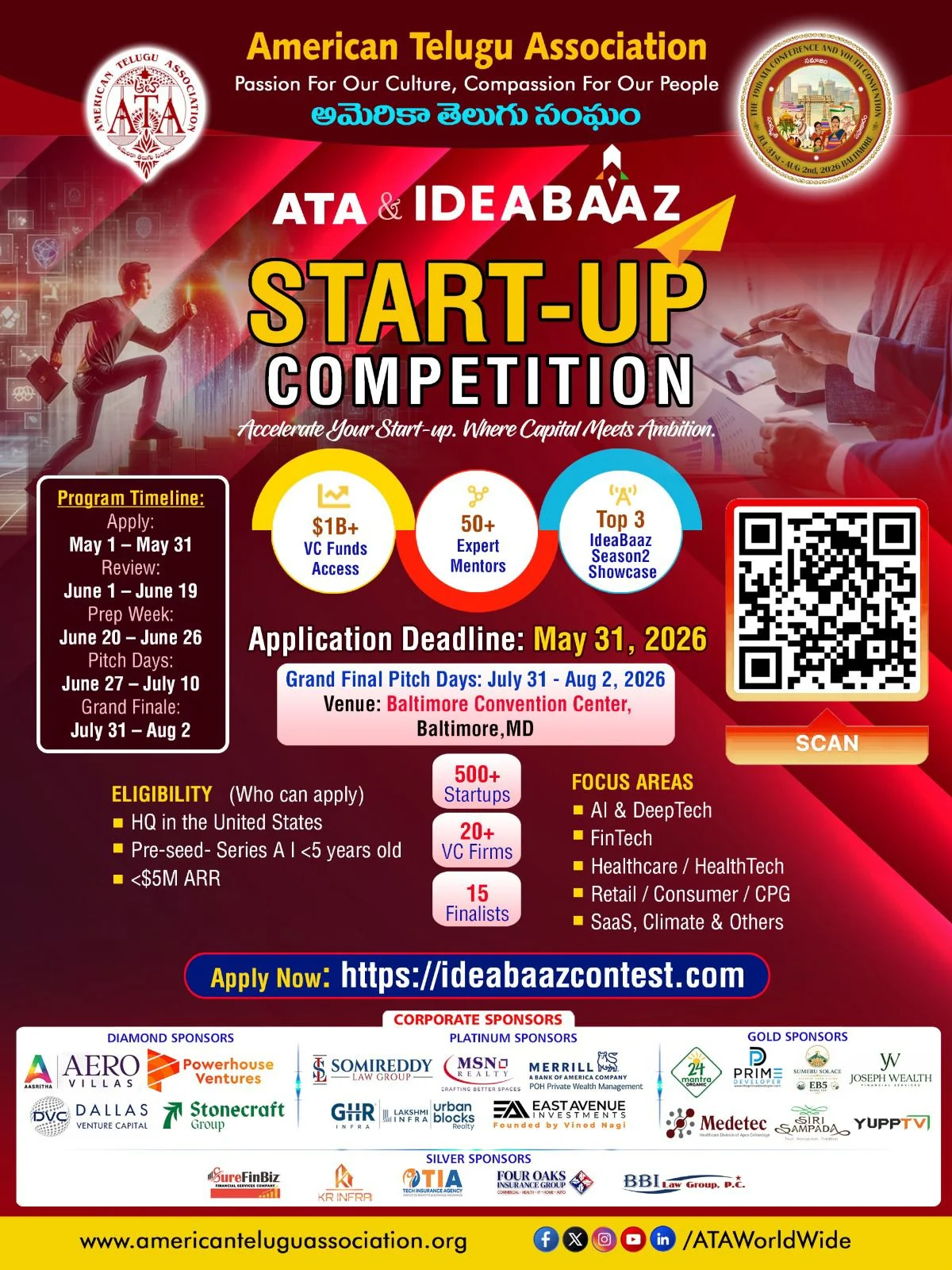 ATA × IdeaBaaz Start-Up Competition