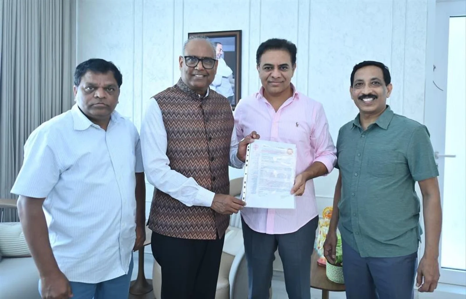 ATA Leaders Meet K. T. Rama Rao (KTR)