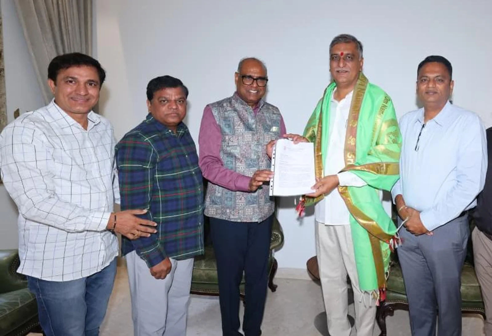 ATA Leaders Meet T. Harish Rao
