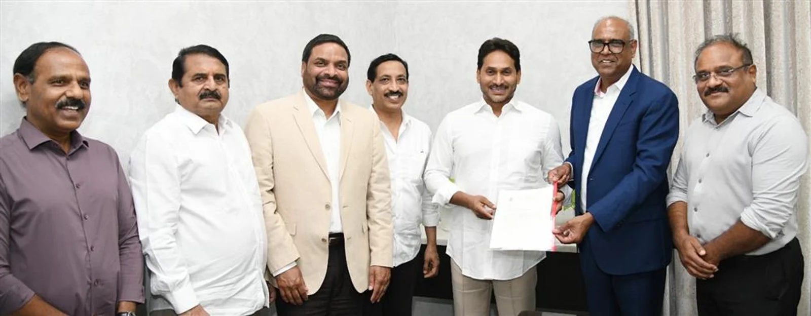 ATA Leaders Meet YS Jagan Mohan Reddy