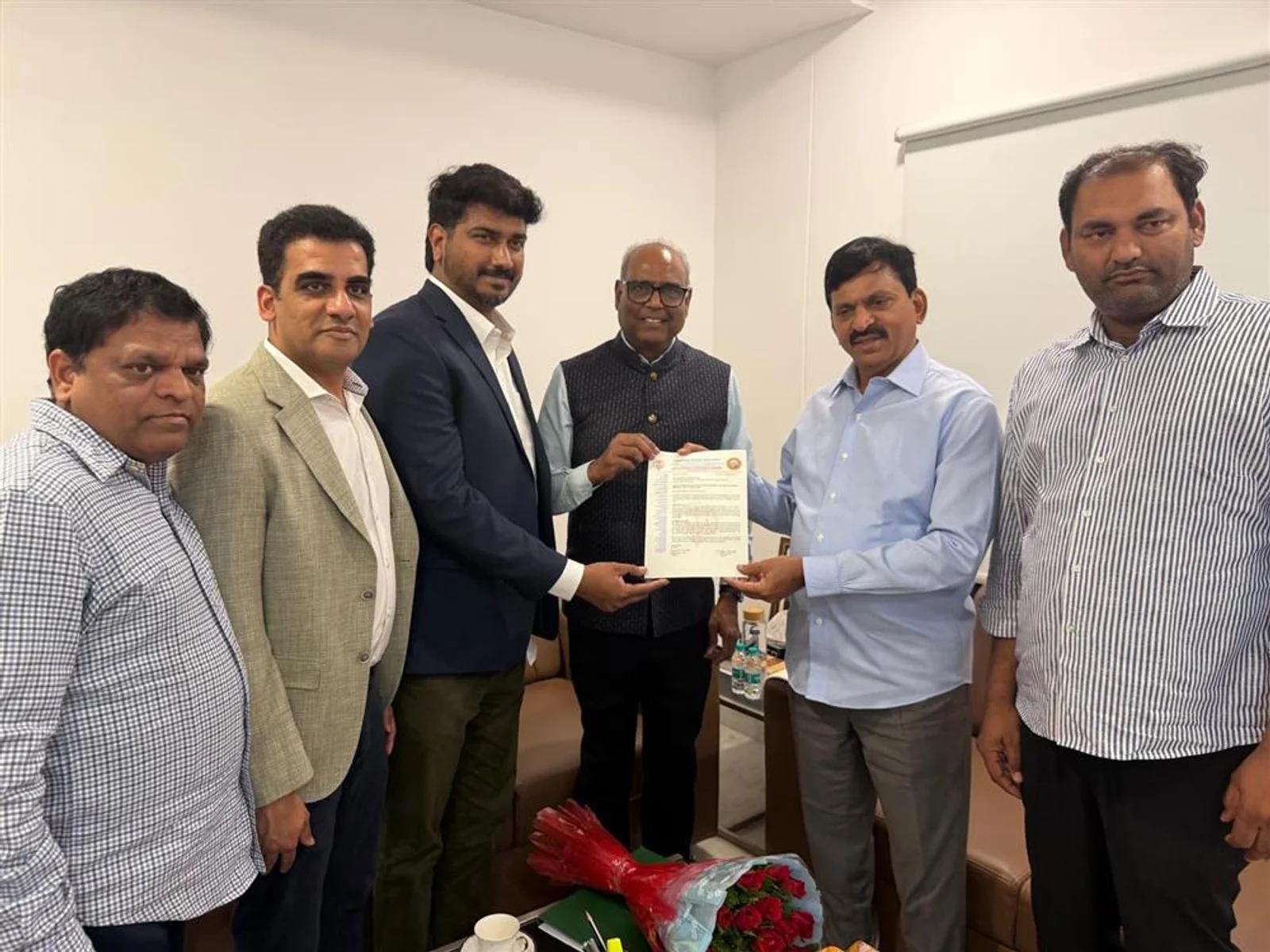 ATA Leaders Meet Minister Ponguleti Srinivasa Reddy